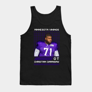 CHRISTIAN DARRISAW - OT - MINNESOTA VIKINGS Tank Top